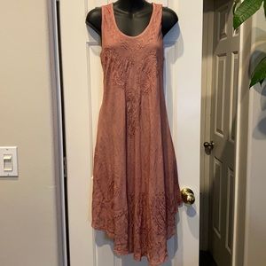 Venice Blue dress/swimsuit coverup